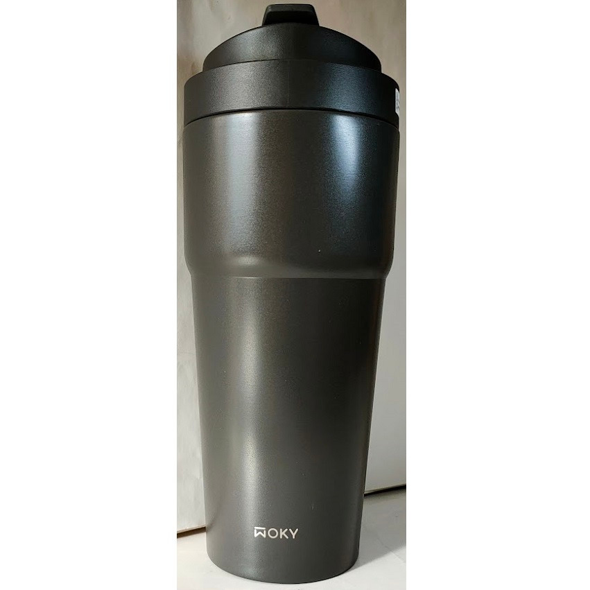 全新現貨~WOKY 沃廚 雙層陶瓷渾圓杯(750ml)-細節圖5
