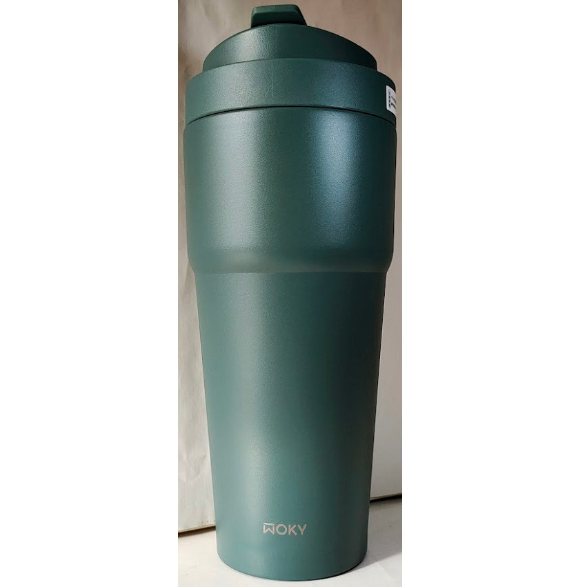 全新現貨~WOKY 沃廚 雙層陶瓷渾圓杯(750ml)-細節圖6