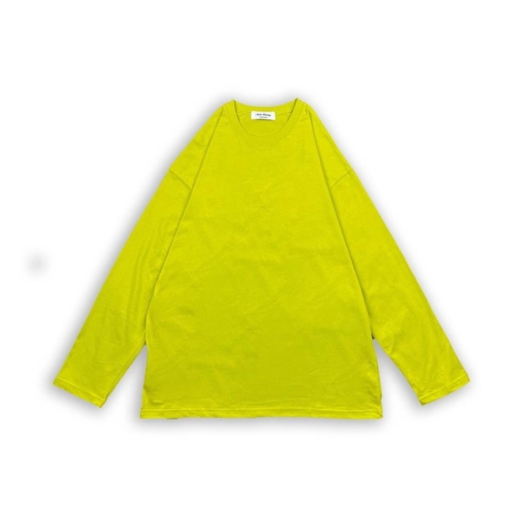 3361 高品質韓國素面基礎薄長袖-細節圖2