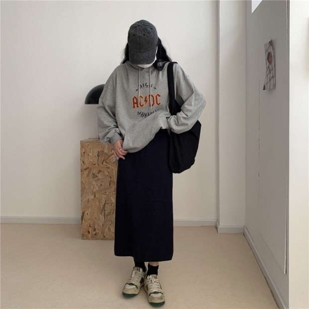 AC/DC 復古580厚磅帽踢 大學t 帽t 00102-細節圖2