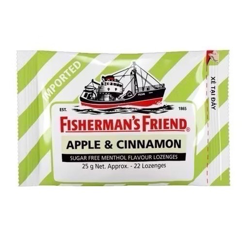 現貨｜🔥漁夫之寶 飛雪涼 老船長喉糖 Fisherman‘s Friend 口含片 潤喉糖 25g-規格圖1