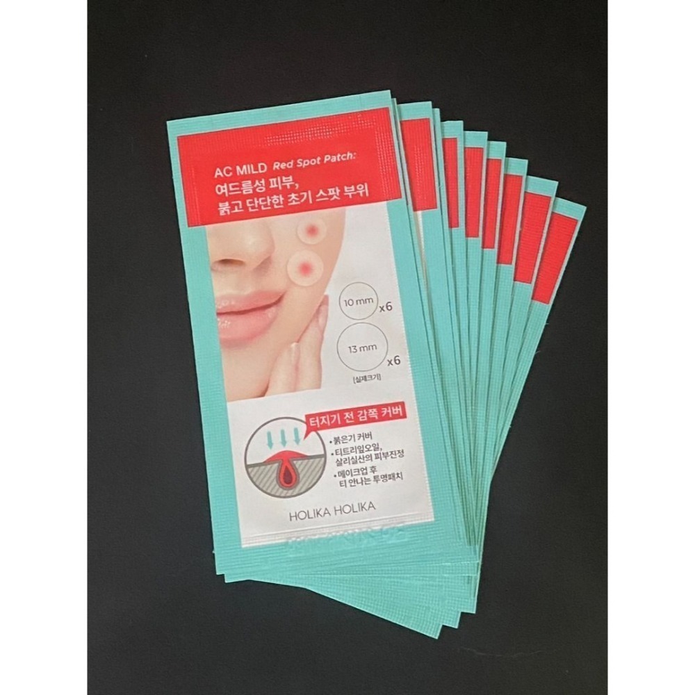 HOLIKA HOLIKA 超薄水楊酸+茶樹隱形痘痘貼 半價 年初韓國帶回 很紅但台灣買不到的-細節圖2
