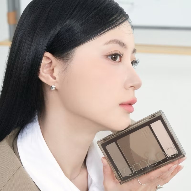 全新轉售THAN SHAPE 打亮粉餅 修容 打亮  各大KOL D卡推爆  romand 02修容盤 修容粉餅-細節圖5
