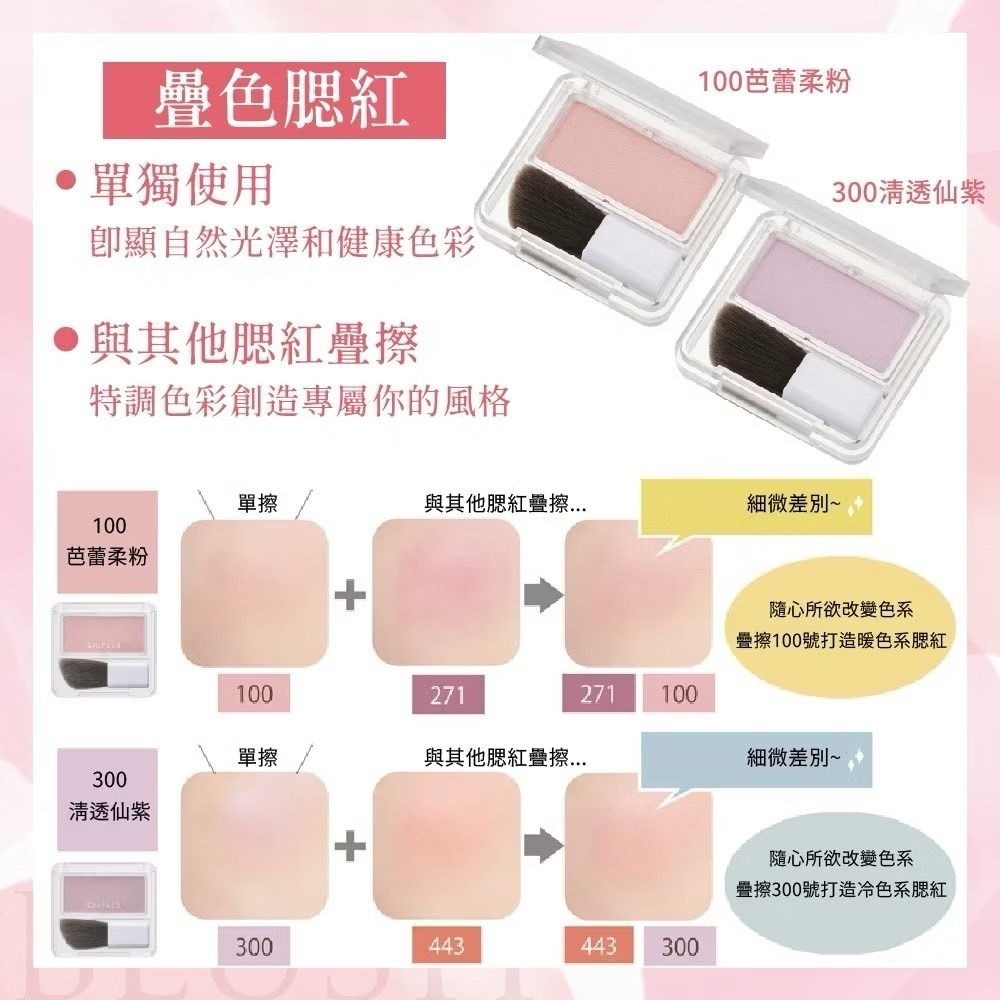 KOSE官方旗艦日本CHIFURE購入原價209 ✨櫻花妹很愛已缺貨很久!!全新未拆 買不到了透感腮紫 可單擦-細節圖5