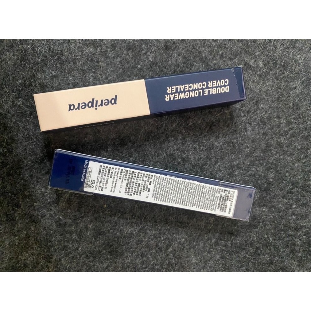 超好用又便宜|官方購入最新色 0.5|0.7有夠難買 peripera長效持久遮瑕液 遮瑕黑眼圈 高光 修容 積雪草-細節圖7
