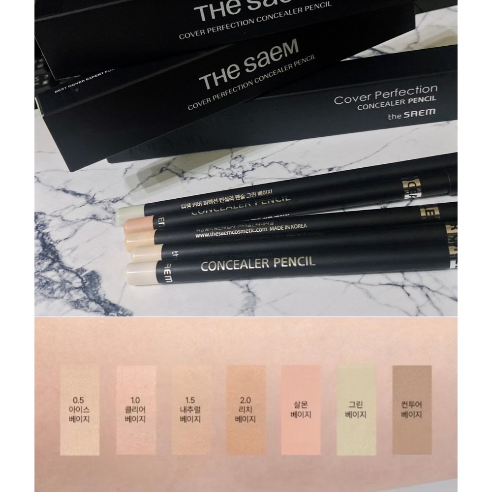 全新 the SAEM 得鮮Cover Perfection遮瑕筆類別第一名 🏆 0.5|1.5|2.0   連續獲獎-規格圖10