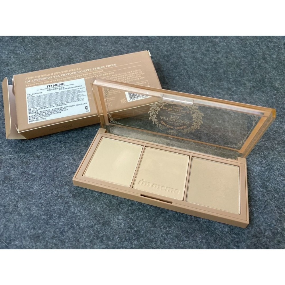 官網+韓國購入 小凱老師也推⭐I＇M MEME 我愛冷萃摩卡修容盤|我愛暖焙卡布修容盤⭐兩色 我家下單通通都會送小禮物-細節圖3