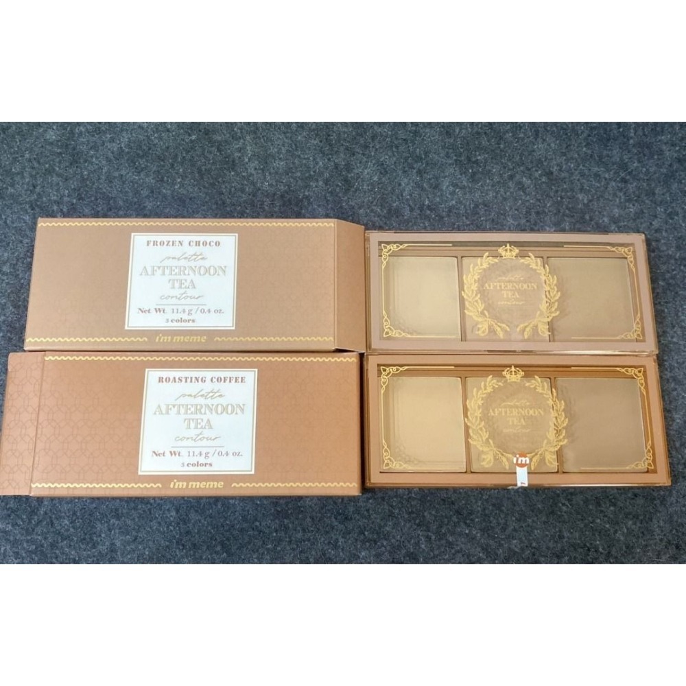 官網+韓國購入 小凱老師也推⭐I＇M MEME 我愛冷萃摩卡修容盤|我愛暖焙卡布修容盤⭐兩色 我家下單通通都會送小禮物-細節圖4