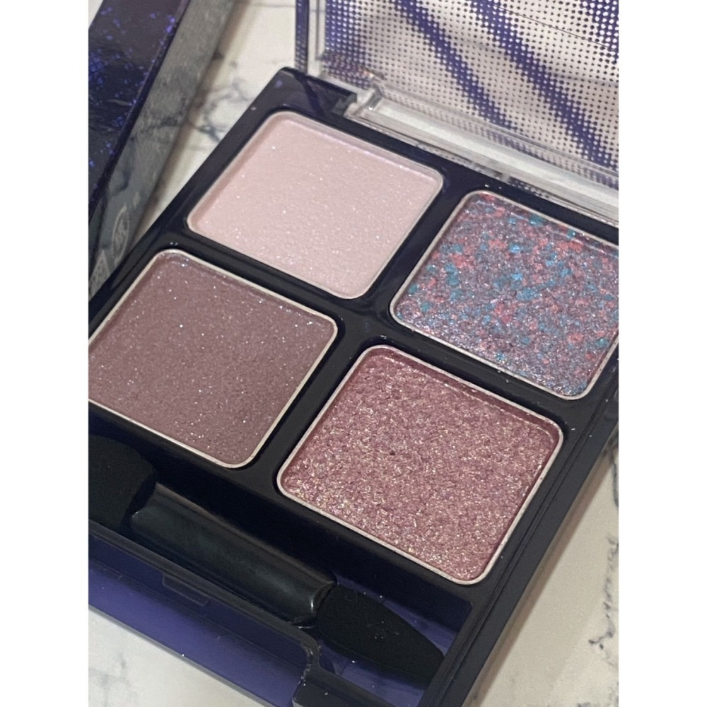 屈臣氏購入|限定款 凱婷KATE 全新 漾光星砂眼影盒 EX-2 這系列就這盤最美 粉質超好 D卡及寶雅群推爆-細節圖8