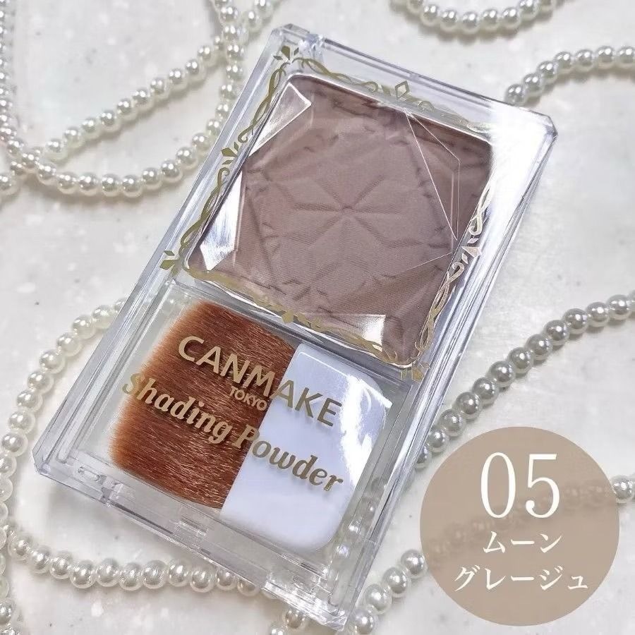 日本購入鼻影之神mac omega平替版 本人實拍比對照 cezanne | canmake小顏 修容 鼻影 眼窩輪廓-細節圖6