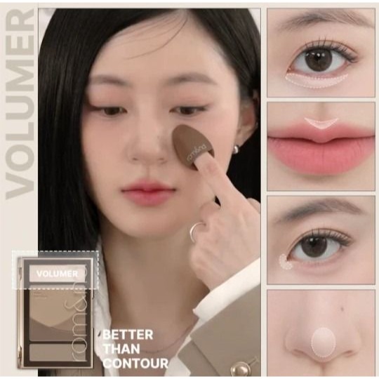 romand 修容 全新不含刷具01暖 另有02冷 D卡推爆 太多彩妝搬家無法 各大KOL 推爆-細節圖7