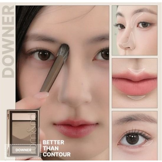 romand 修容 全新不含刷具01暖 另有02冷 D卡推爆 太多彩妝搬家無法 各大KOL 推爆-細節圖9