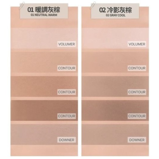 romand 修容 全新不含刷具01暖 另有02冷 D卡推爆 太多彩妝搬家無法 各大KOL 推爆-細節圖10