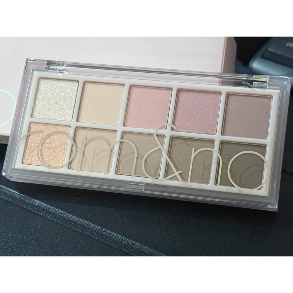 全新Romand 06 秘密花園系列 裸牡丹花園10色眼影盤 Olive Young年度銷售no1 美妝大賞第三名-細節圖3