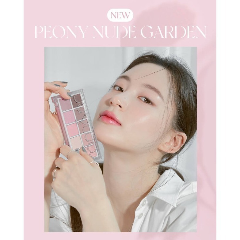 全新Romand 06 秘密花園系列 裸牡丹花園10色眼影盤 Olive Young年度銷售no1 美妝大賞第三名-細節圖9