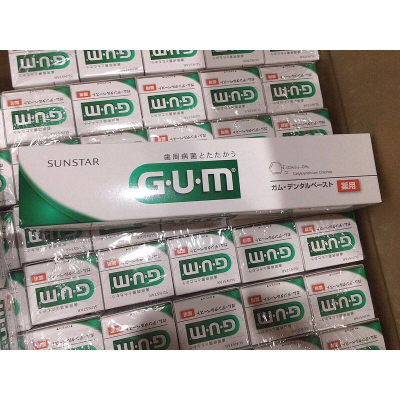 最低價‼️日本 GUM SUNSTAR 155G GUM牙膏 (盒裝)日本原裝！