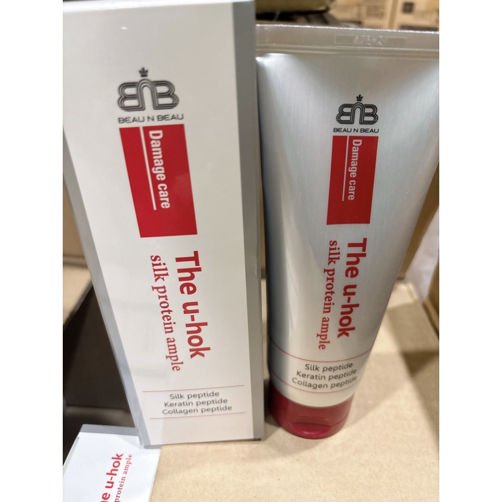 現貨🔥韓國 The u-hok 高絲蛋白護髮安瓶200ML 護髮 安瓶 護髮素 護髮膏 護髮霜 韓國原裝  免沖洗-規格圖3