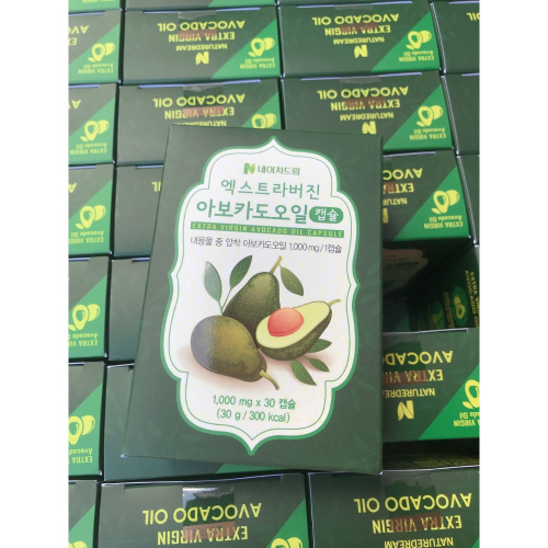 ￼[正品] 現貨‼️韓國 Nature Dream 冷壓初榨酪梨油膠囊 (30粒/盒) 酪梨