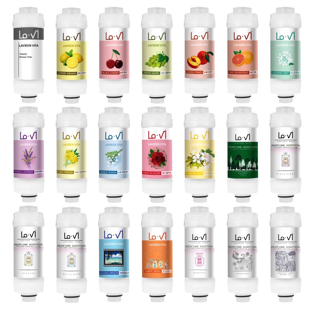 ￼[現貨] 韓國 Lavi 香薰維他命沐浴過濾器 除氯 花灑 蓮蓬頭 淨水器 薰衣草 小蒼蘭 145g 香氛濾芯-細節圖3