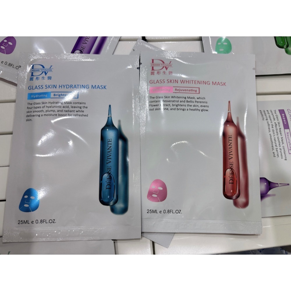 有現貨 公司貨 DV麗彤生醫 （單片下單區）水光肌面膜系列保濕/ 舒緩/潤白/修護面膜/非醫美術後使用，全新期效-細節圖5
