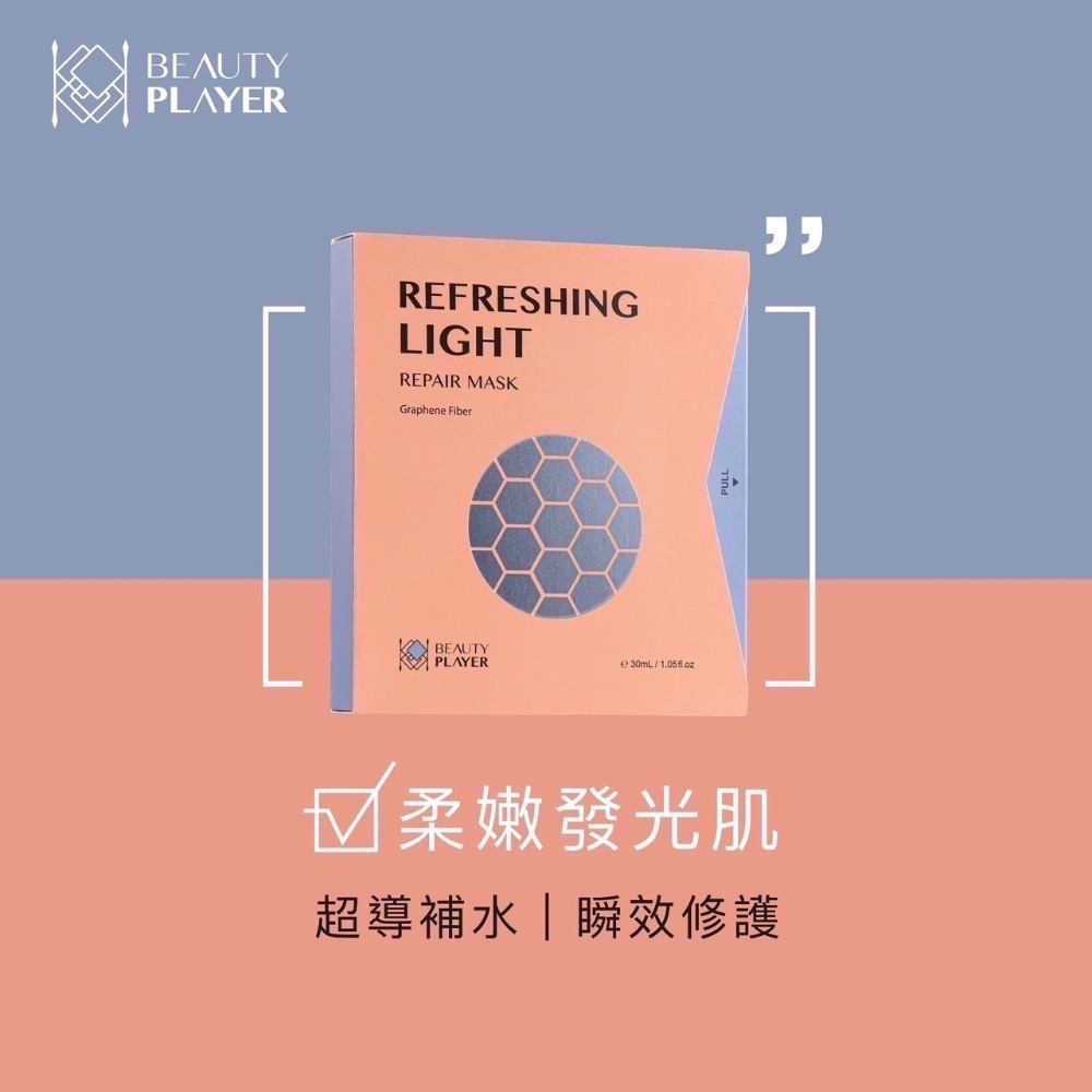 現貨 免運Beauty player】 正品公司貨 BP清潔面膜 極透淨膚清潔面膜 瞬亮緊緻清潔面膜 新肌喚能發光面膜-細節圖2