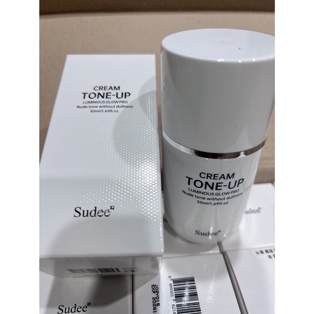 現貨 正品 韓國 SUDEE TONE-UP CREAM 素玳水光素顏霜 水光裸妝素顏霜 50ml-細節圖4