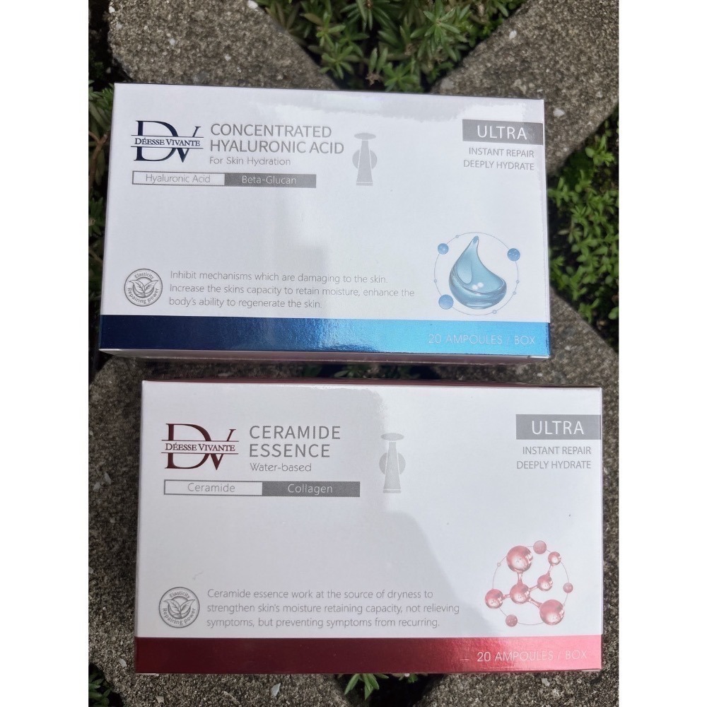 現貨 特價 DV 笛絲薇夢 玻尿酸保濕精華液 藍色 安瓶 術後 醫美（20支/盒） 保證公司貨❗️-細節圖9