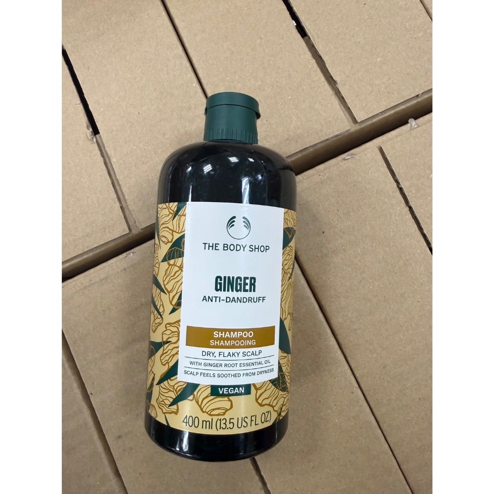 ￼現貨寄出🔥 最低價 最新版 The Body Shop 生薑洗髮精 薑根鏗活調理洗髮精 400ml 洗髮精-細節圖2