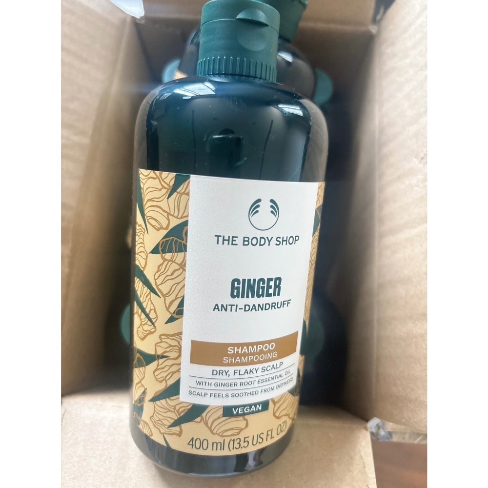 ￼現貨寄出🔥 最低價 最新版 The Body Shop 生薑洗髮精 薑根鏗活調理洗髮精 400ml 洗髮精-細節圖7