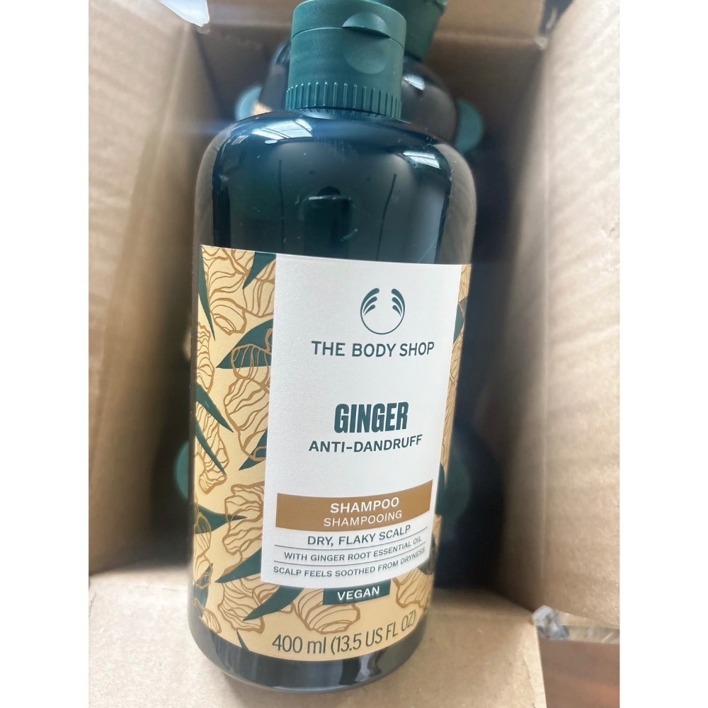 ￼現貨寄出🔥 最低價 最新版 The Body Shop 生薑洗髮精 薑根鏗活調理洗髮精 400ml 洗髮精-細節圖7