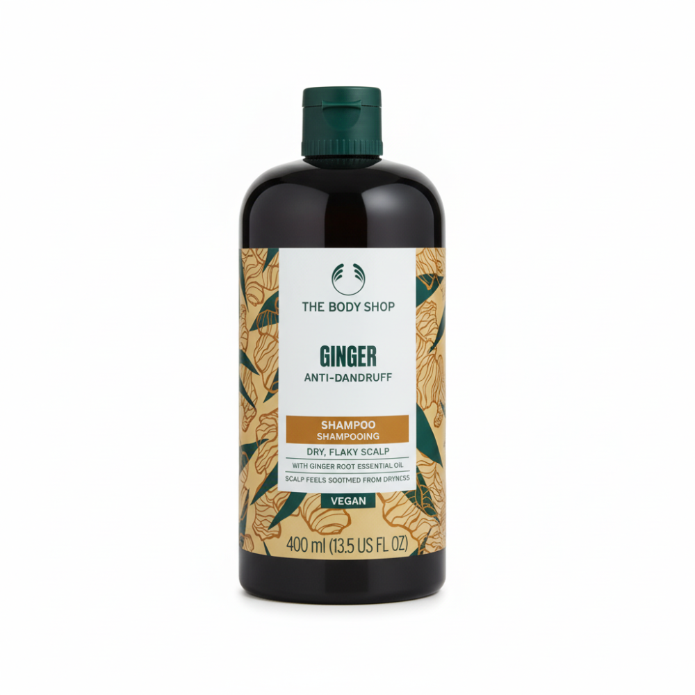 ￼現貨寄出🔥 最低價 最新版 The Body Shop 生薑洗髮精 薑根鏗活調理洗髮精 400ml 洗髮精-規格圖11