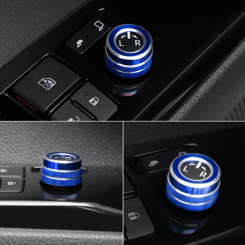 豐田 Corolla Cross RAV4 Altis Sport 專用 鋁合金 後視鏡 旋鈕 裝飾圈 飾圈 配件CHR-細節圖5