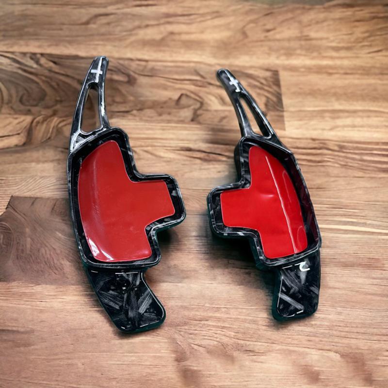 Benz 賓士W213 GLC W205 換檔 撥片 方向盤 鍛造碳纖 改裝 C300 CLA CLS 撥片配件-細節圖2