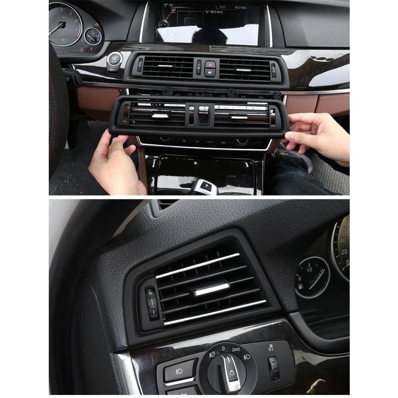 BMW 5系列 F10/F11 冷氣出風口 前後座冷氣出風口 替換出風口 冷氣出風口支架 空調出風口 裝飾 楓昇行館-細節圖5