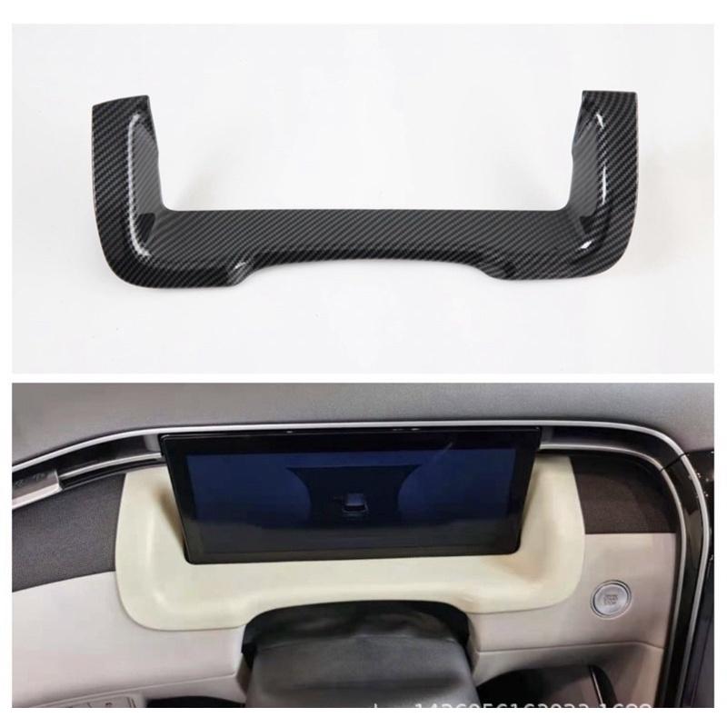 tucson l L 碳纖維 左中控飾框 A柱出風口 專用 前上出風口飾框  卡夢款 保護 DIY 汽車配件 防刮 現代-細節圖5