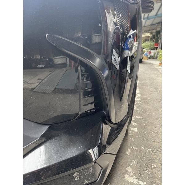 TOYOTA豐田【CROSS前飾條】黑化毒牙 COROLLA CROSS前保桿裝飾條 CC前保桿邊條 車身飾條 鍛造卡夢-細節圖5