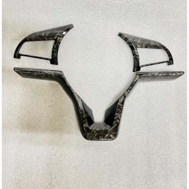 日產 NISSAN 方向盤 改裝 裝飾框 碳纖紋 KICKS X-TRAIL ALTIMA SENTRA 鍛造碳纖-細節圖3