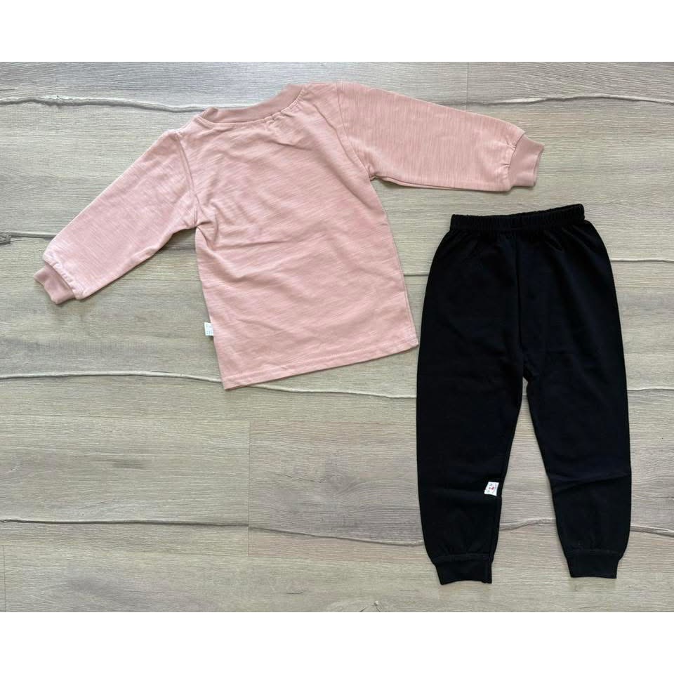 全新 陸製80cm艾莎+熊抱哥薄款竹節棉套裝-細節圖3