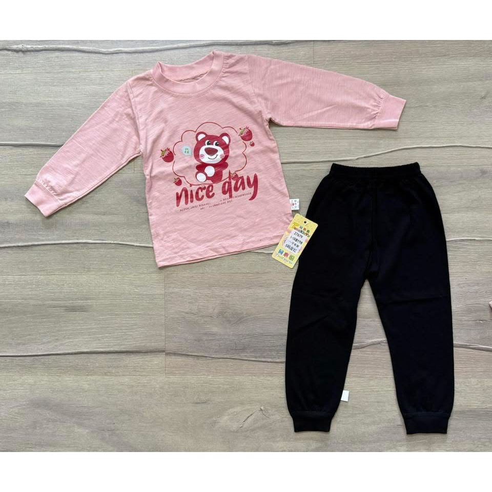 全新 陸製80cm艾莎+熊抱哥薄款竹節棉套裝-細節圖4