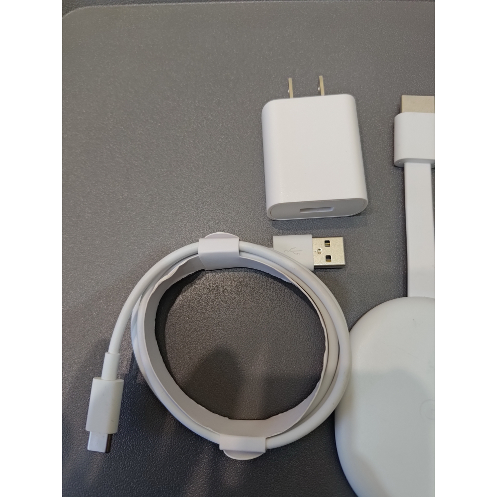 二手良品 台灣現貨 免費越獄 Chromecast with Google TV HD 電視盒 電視棒-散裝-細節圖2