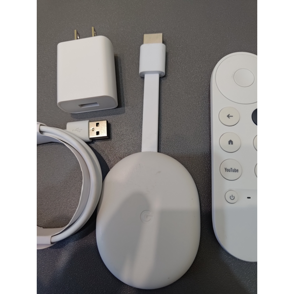 二手良品 台灣現貨 免費越獄 Chromecast with Google TV HD 電視盒 電視棒-散裝-細節圖3