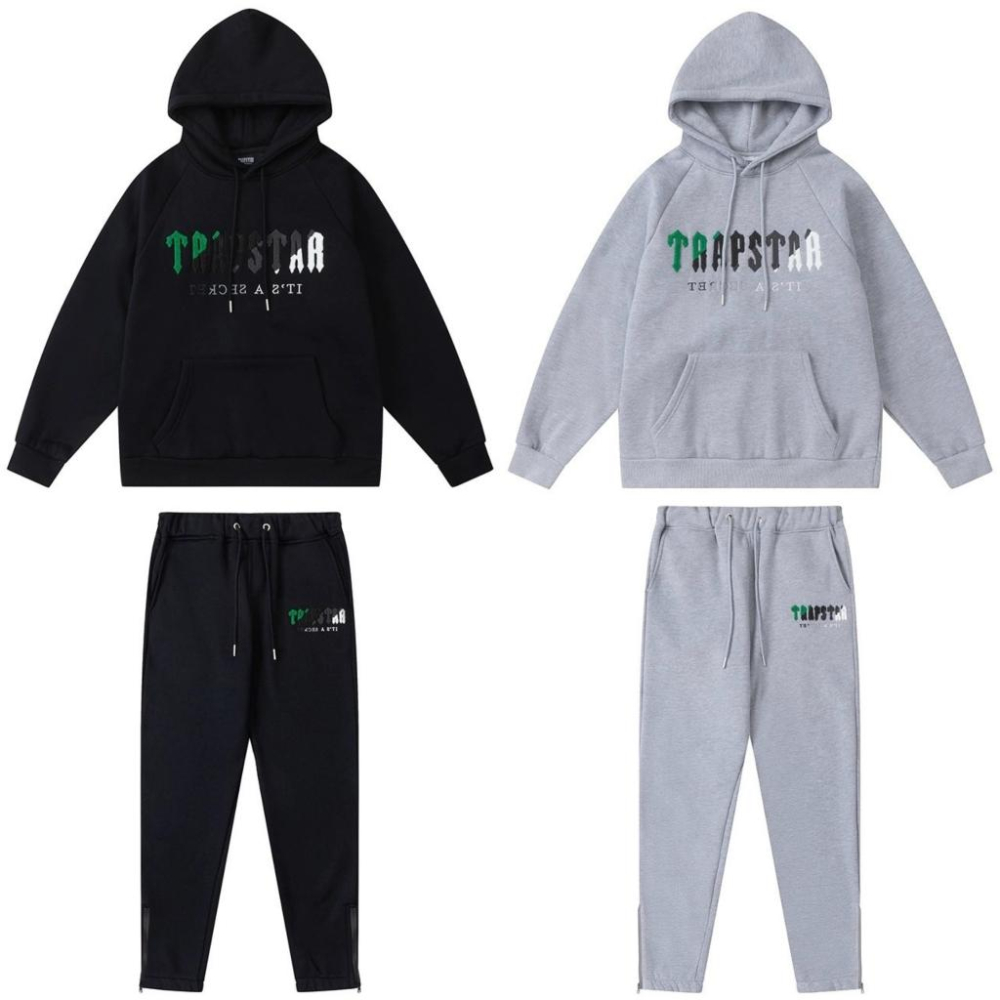 冬季套裝 HOODIE 絨毛 字母 刺繡 秋冬 長褲 連帽 長袖 帽TEE-細節圖5