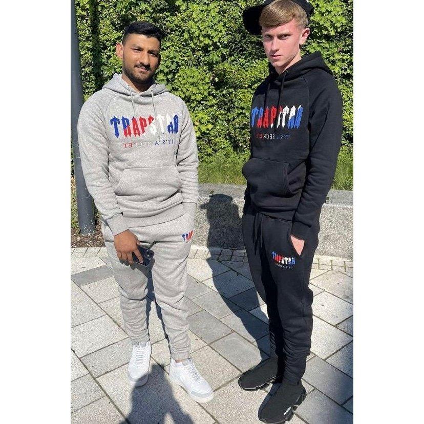 冬季套裝 HOODIE 絨毛 字母 刺繡 秋冬 長褲 連帽 長袖 帽TEE-細節圖9