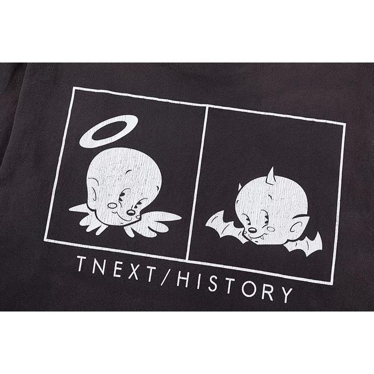 復古 水洗 HOLY GHOST NEIL YOUNG 山羊頭 小天使 潮流 上衣 T-SHIRT 短袖 TEE-細節圖4