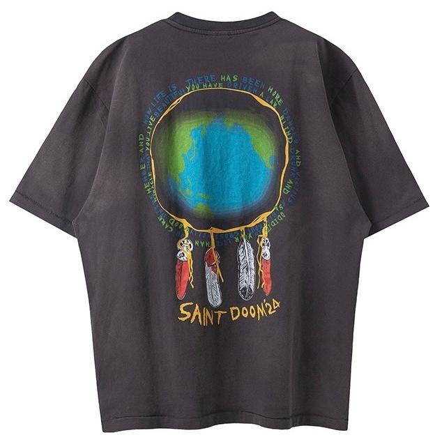 復古 水洗 HOLY GHOST NEIL YOUNG 山羊頭 小天使 潮流 上衣 T-SHIRT 短袖 TEE-細節圖6