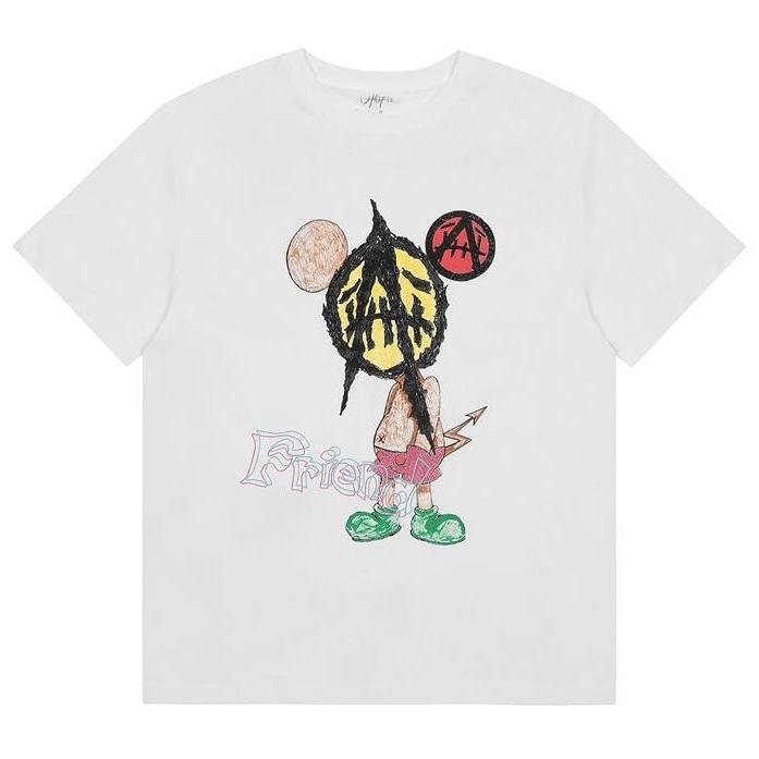 KANYE TRAVIS FRIEND 烏托邦 老鼠 卡通 塗鴉 上衣 T-SHIRT 短袖TEE-細節圖2