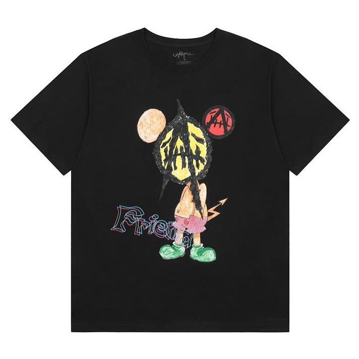 KANYE TRAVIS FRIEND 烏托邦 老鼠 卡通 塗鴉 上衣 T-SHIRT 短袖TEE-細節圖4