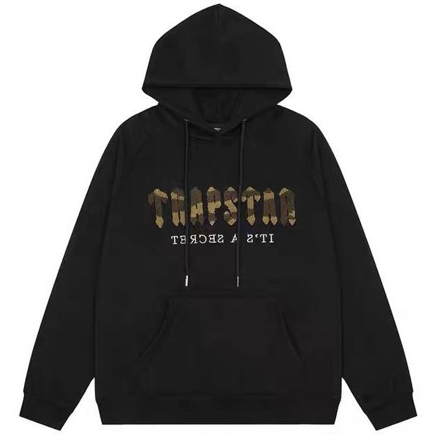 虎紋 刺繡 字母 trapstar HOODIE 潮流 時尚 連帽 長袖 帽TEE-細節圖3