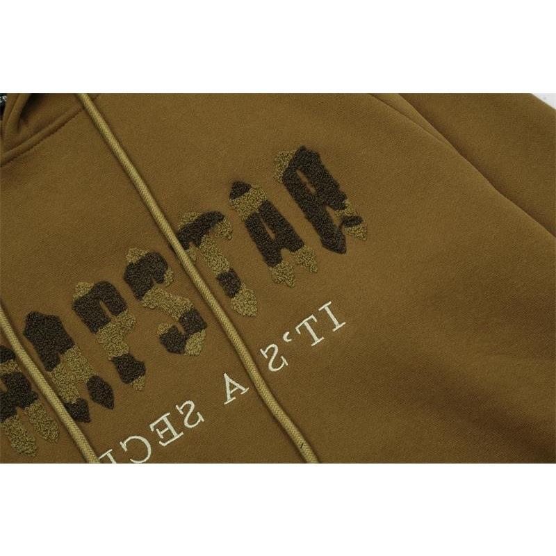 虎紋 刺繡 字母 trapstar HOODIE 潮流 時尚 連帽 長袖 帽TEE-細節圖6