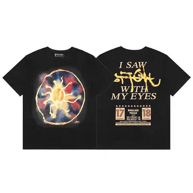 KANYE TRAVIS PHOENIX 烏托邦 TOUR 巡迴 潮流 上衣 短袖 TEE-細節圖2